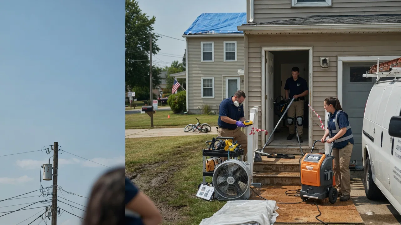 Water Damage Repair in Haysville, KS near me